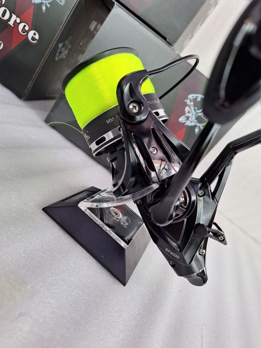 SET 2 Mulinete FL BLACK FORCE 9000 8+1RULMENTI 2024 Echipate