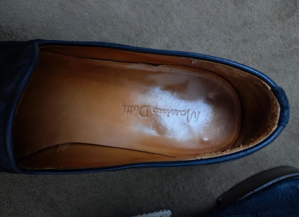 Mocasini barbati, din piele 100%, Massimo Dutti marimea 43