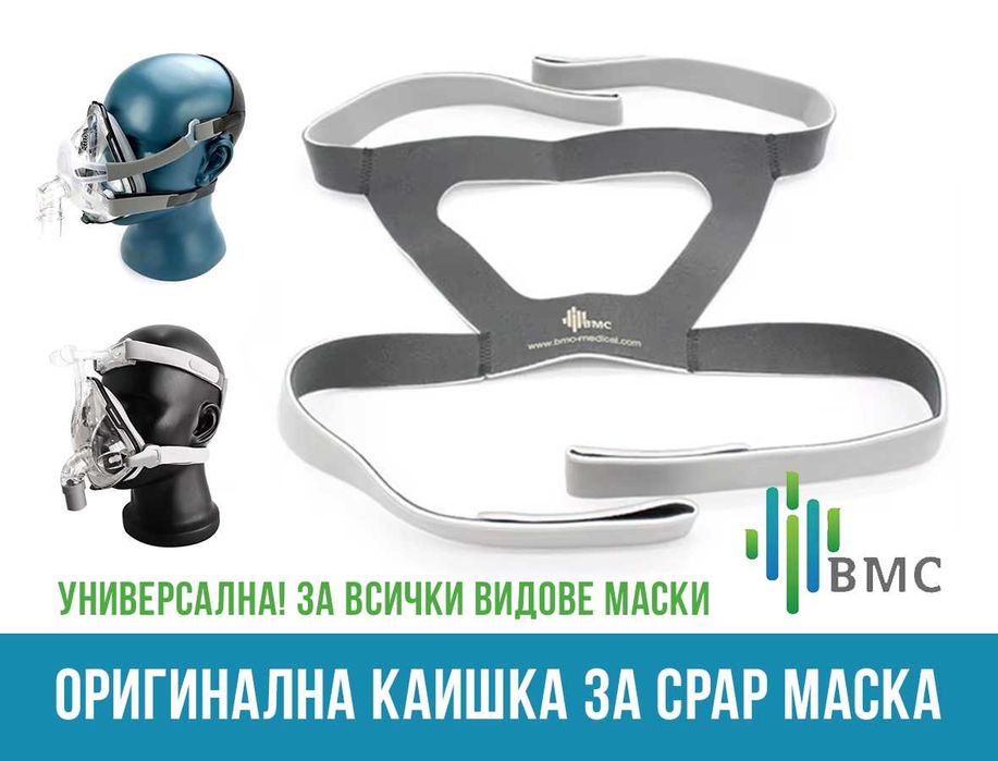УСИЛЕНА Универсална Каишка (headgear) за глава за CPAP / ЦПАП маска