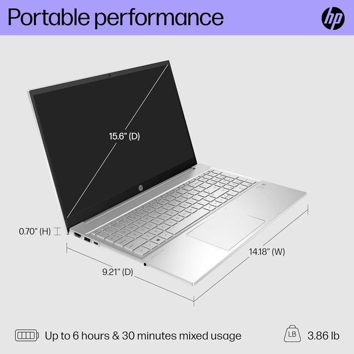 HP Pavilion 15"  FHD Core i5-1335U, 8GB RAM, 512GB SSD