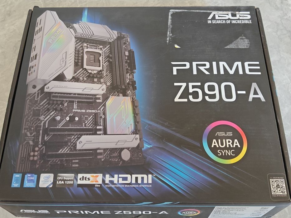 Core i7 11700 + Asus Prime Z590-A