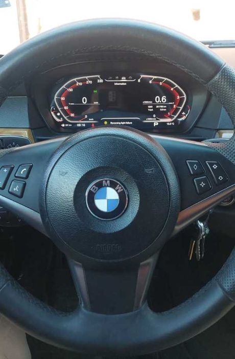 Дигитално Табло 12.3” за BMW БМВ E60 / E61 – Full LCD Cluster НА СКЛАД!