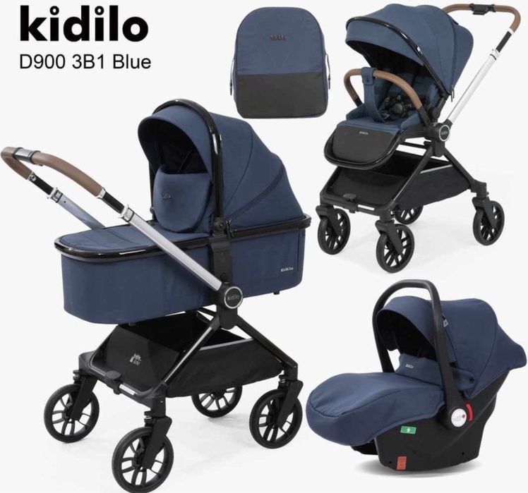 Коляска универсальная 3 в 1 Kidilo