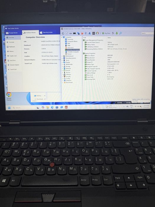 Lenovo ThinkPad L560/i3-6100U/256GB SSD