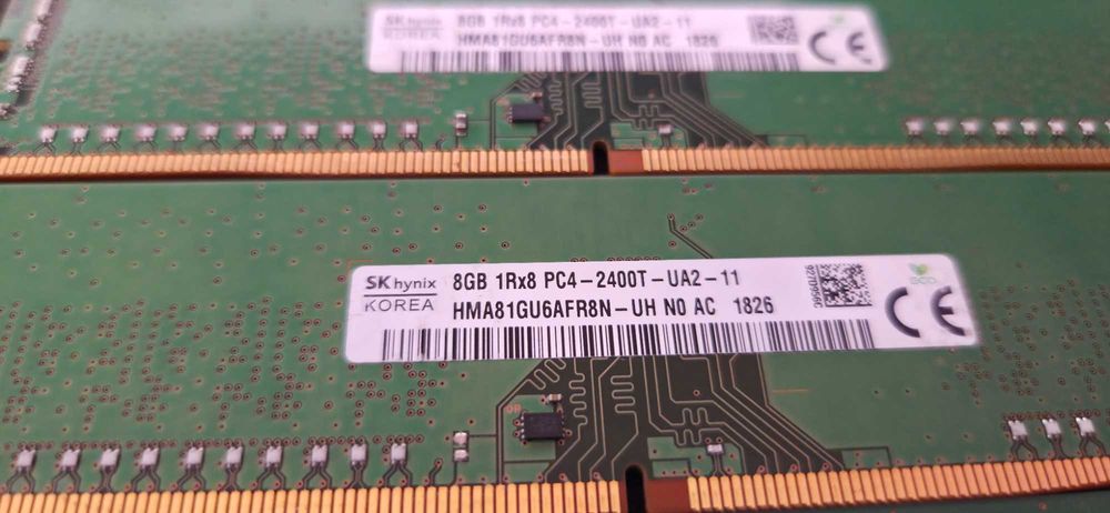 Рам Памет: SKHynix 32GB (4x8GB) DDR4 2400MHz CL17