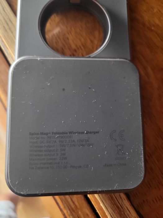 Încărcător Wireless Pliabil 3-în-1 Magnetic MagSafe