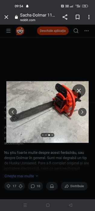 Vând drujba dolmar 112