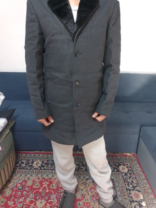 Пальто мужское зимнее