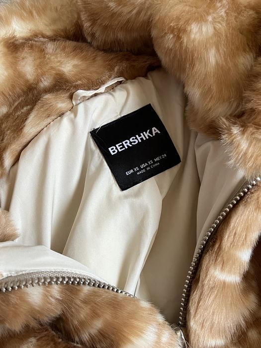 Яке от еко косъм Bershka XS – като ново, обличано 2 пъти