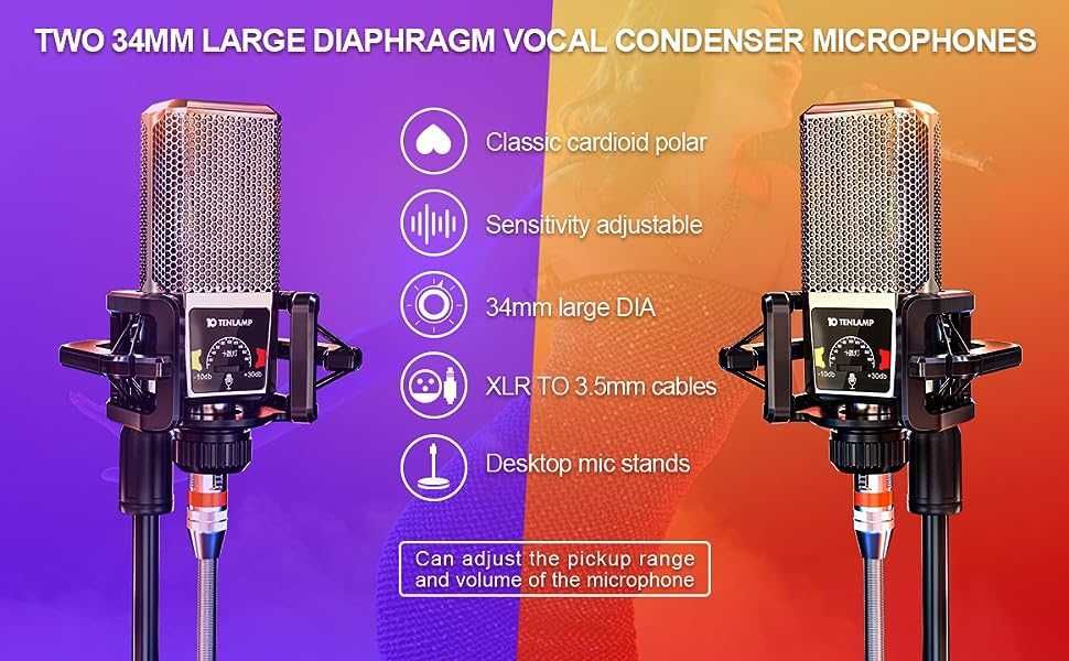 Кондензаторен микрофон за подкаст PK King