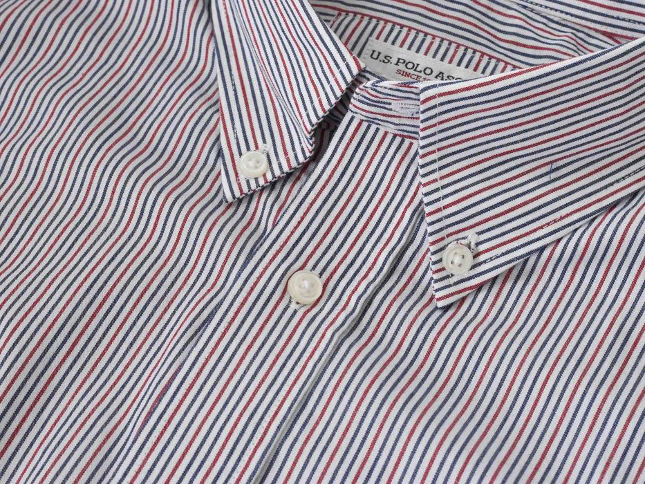 АКЦИЯ Мъжка раирана риза U.S. POLO ASSN