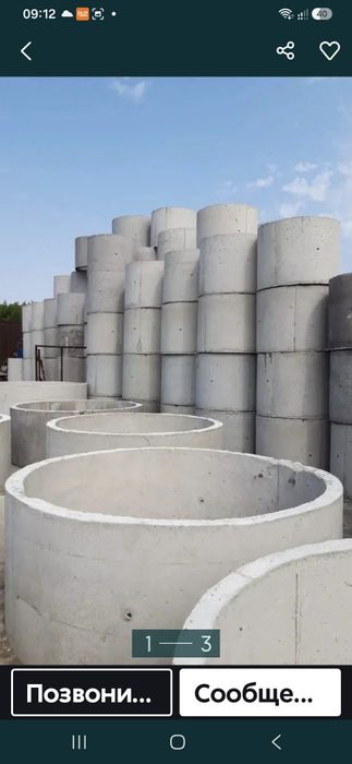 Продам канализационные кольцы