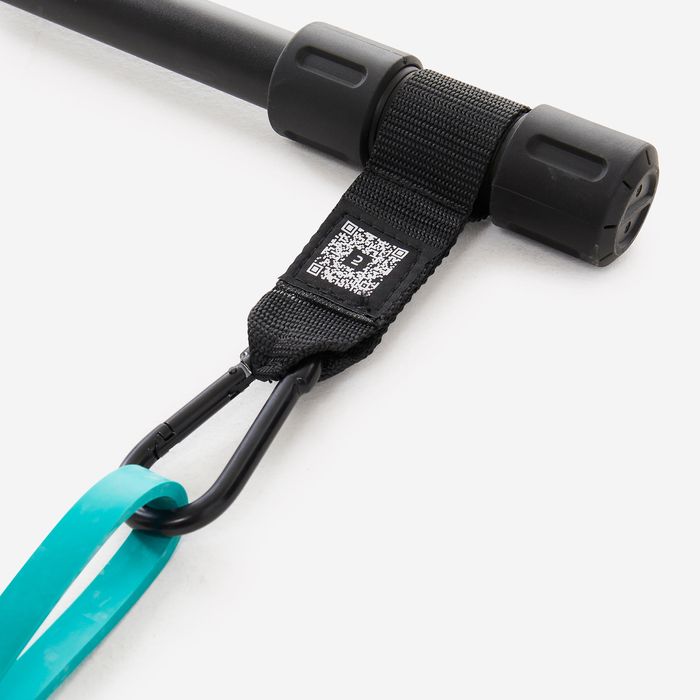 Kit 1 Bară și 2 elastice Bodybuilding 15 - produs resigilat Decathlon