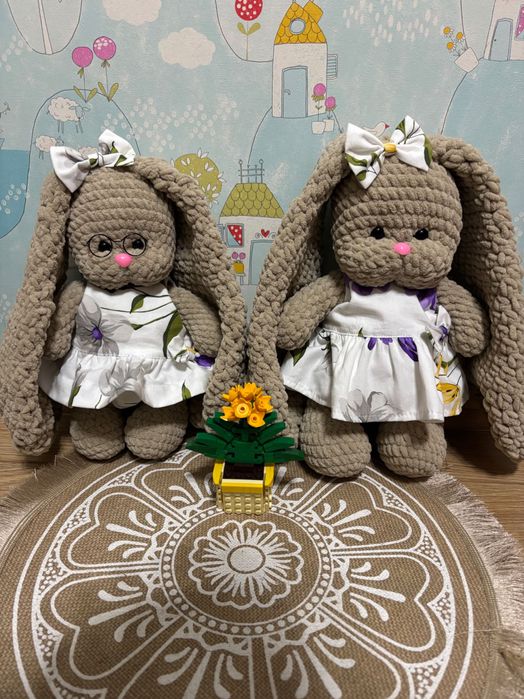 Вязанные игрушки. Ручная работа