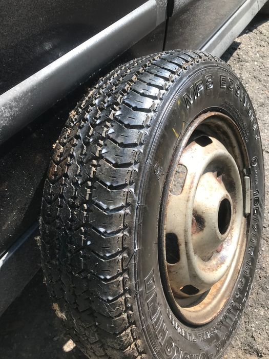 Janta 3 prezoane pe 13 cu cauciuc de iarna