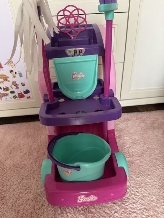 Детски  комплект за почистване Barbie