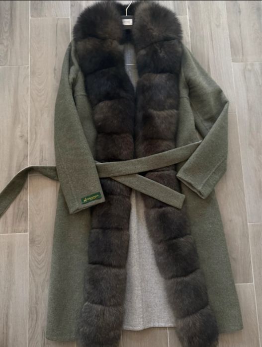 Palton Carolina design din cașmir și lână