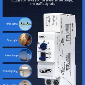Стълбищен таймер 16A 230V