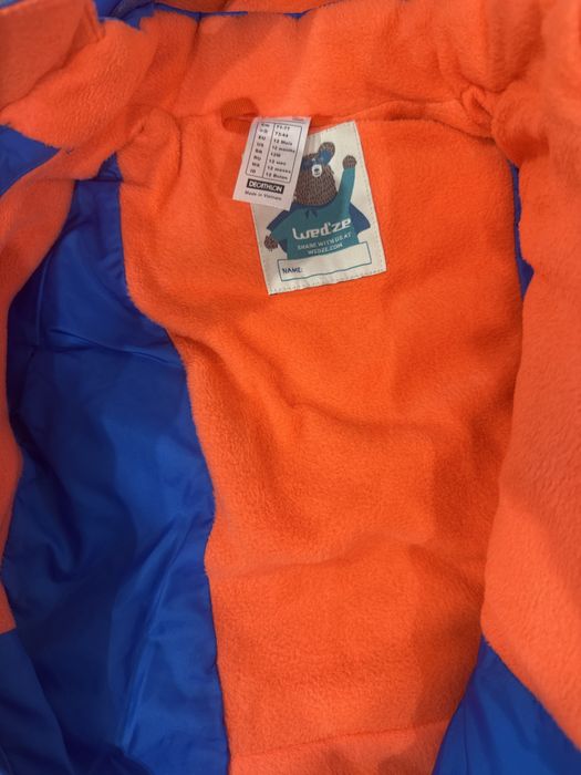 Зимен непромокаем гащеризон/космонавт Decathlon 12 месеца