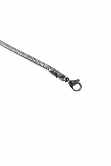Lanț și Brătară Snake rotund din Oțel Inoxidabil Chirurgical