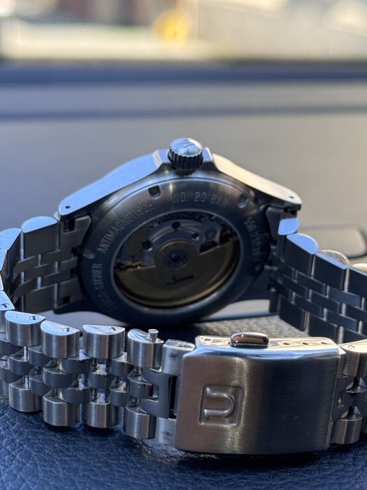 Ceas automatic Sinn 556 i cu bratara jubilee uncle straps cu 104