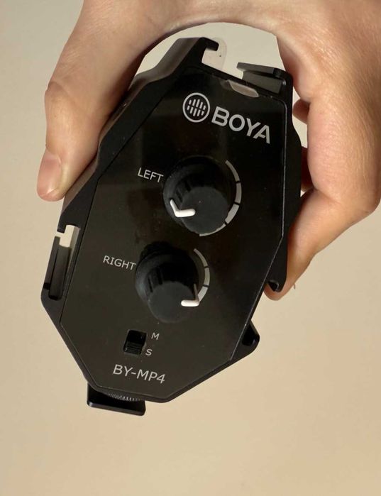 Adaptor Audio Boya By-Mp4 Mono si Stereo - Mixer Lavaliera