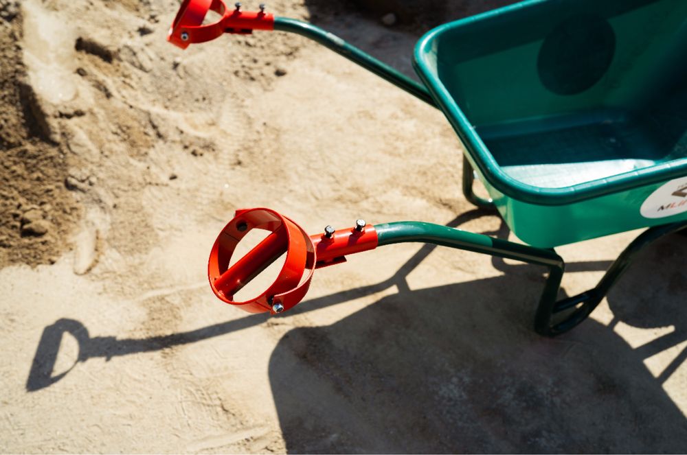 Manere ergonomice pivotante roaba basculabila