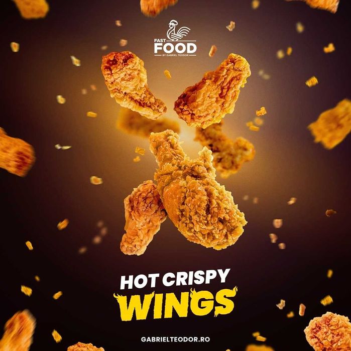 Grafician Fast food, spoturi audio, design