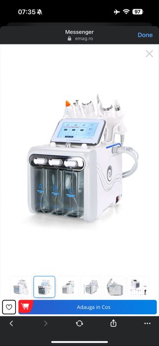 Aparat cosmetica, cu Masca Profesional salon coafura