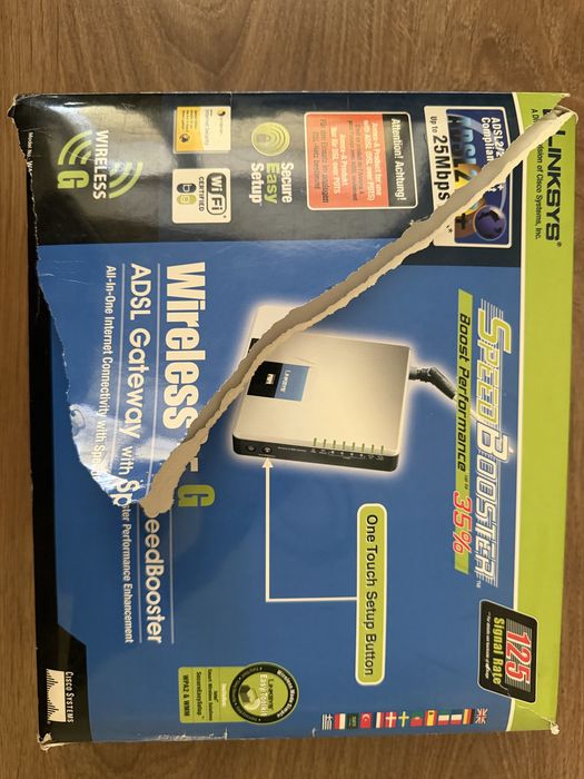 Продам Linksys -G-ADSL