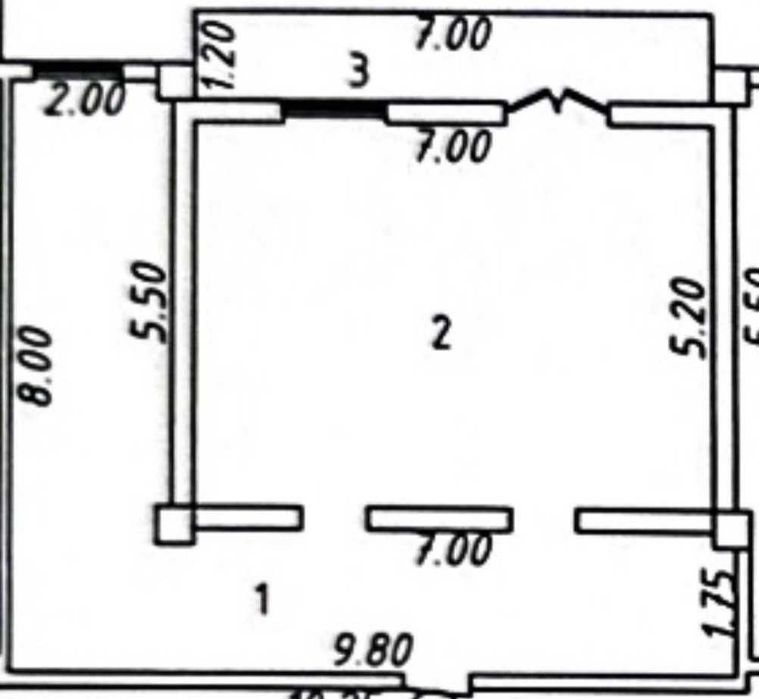 Текстиль институт, Аския базар Ракат Новостройка 71м2 коробка. Кадастр