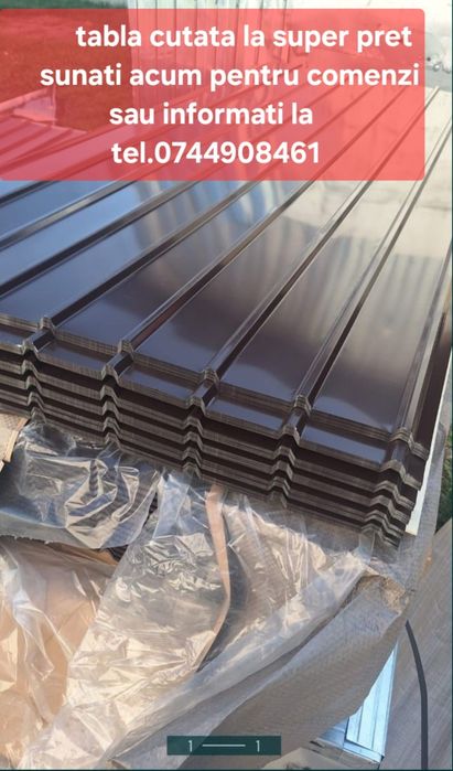 tabla cutata vopsita