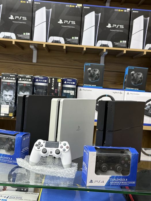 Playstation 4 slim 500 Gb 12.02 prashifka bo’gan xolati yangide