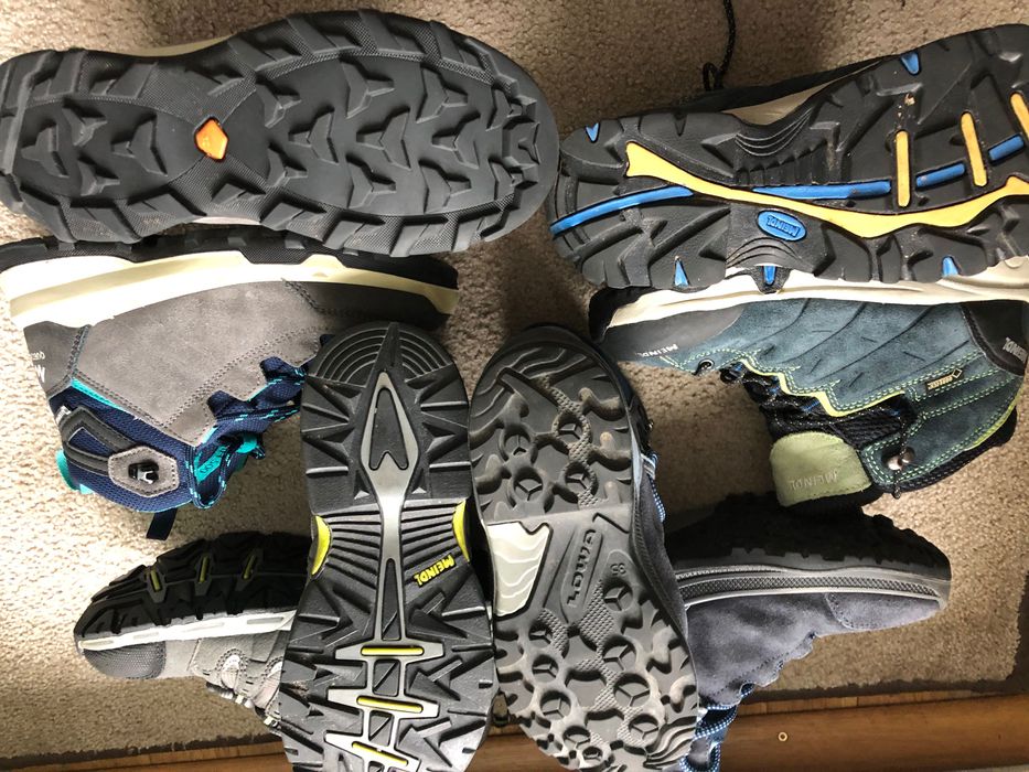 Lowa, Meindl, Quechua, Ecco боти