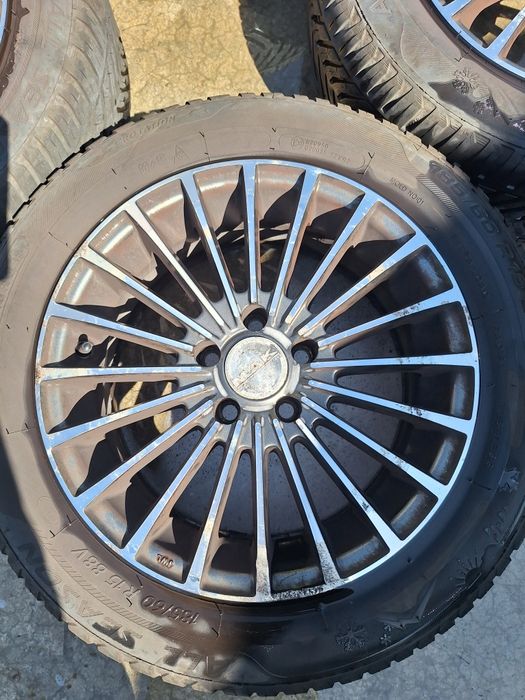 4бр. Джанти с всесезонни гуми 5x100 Vw Polo / Фолксваген Поло 2010г.