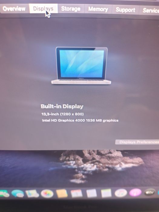 MacBook pro 13 i5 8 gb ram