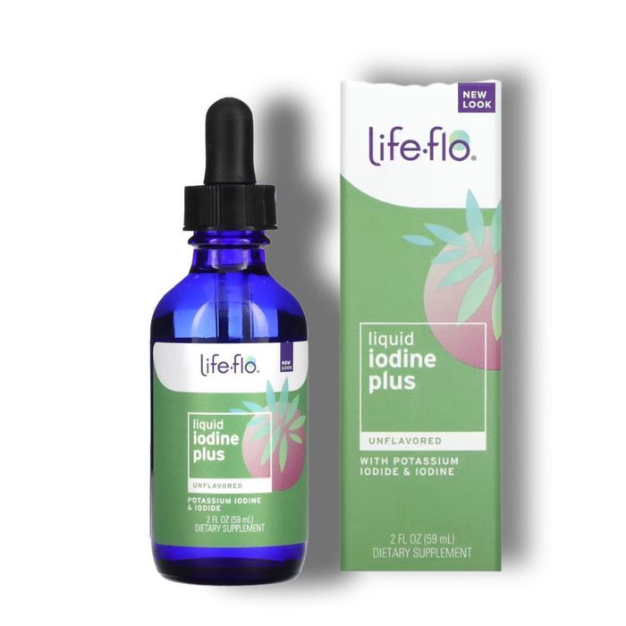 Жидкий Йод Плюс без вкуса 59мл Liquid Iodine Plus, With Potassium