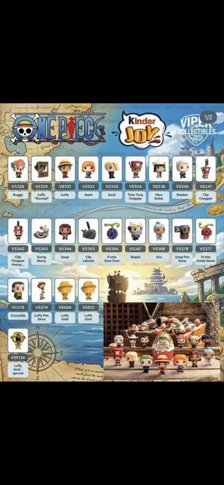 Kinder joy one piece
