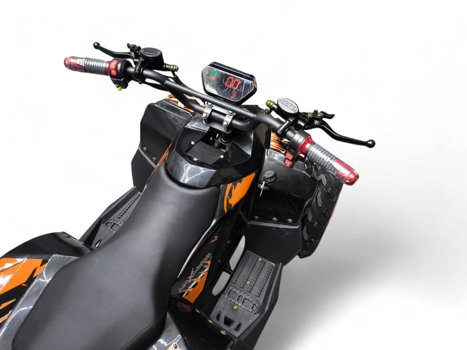 Eлектрическо ATV MaxMotors Mudhawk 1500W Black & Orange