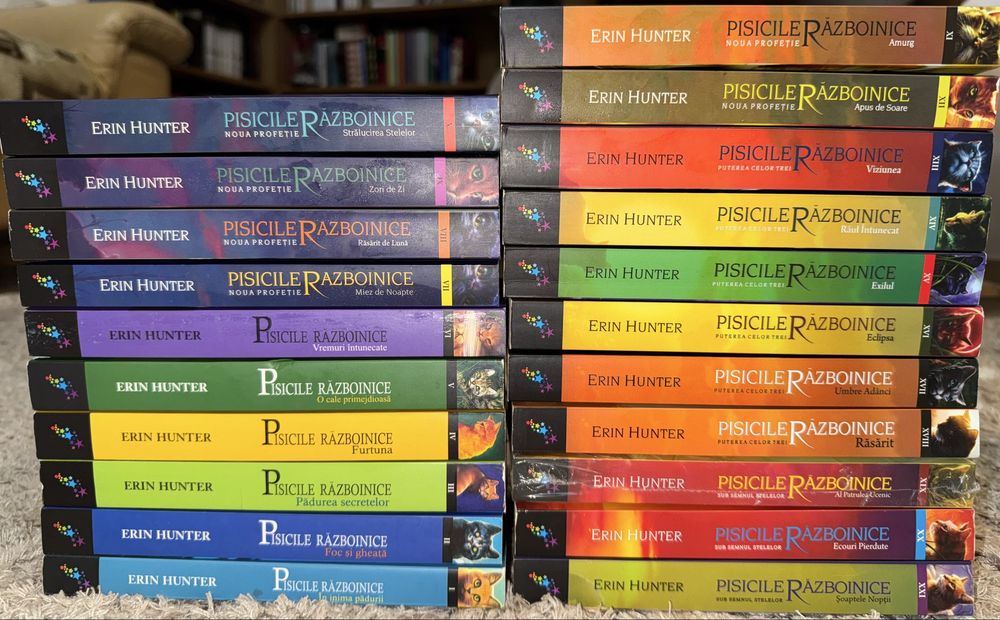 Pisicile razboinice - Erin Hunter - vol 1-21