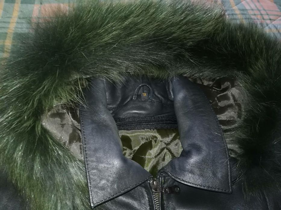 Дамска кожена шуба