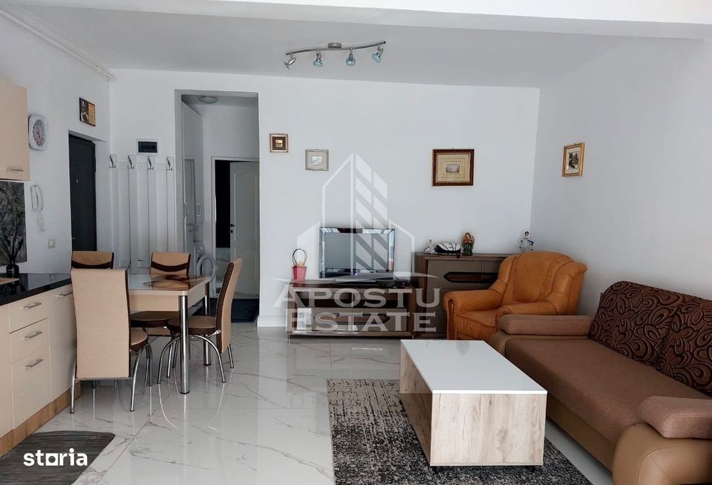 Apartament 2 camere de inchiriat,centrala proprie,petfriendly, Giroc