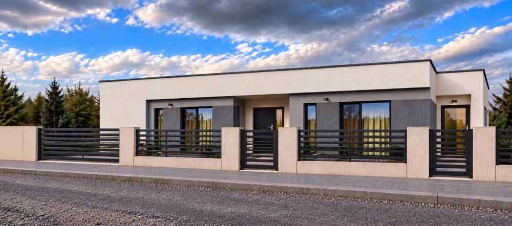Casă modernă 128 mp + terasă 20 mp + apartament separat | Ghiroda