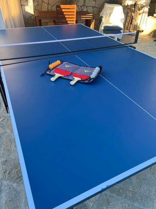 Тенис на маса + комплект хилки и топки