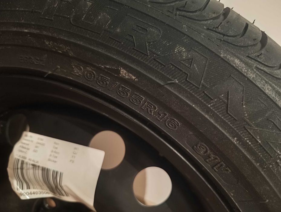 5х110 R16 джанти с гуми 205/55