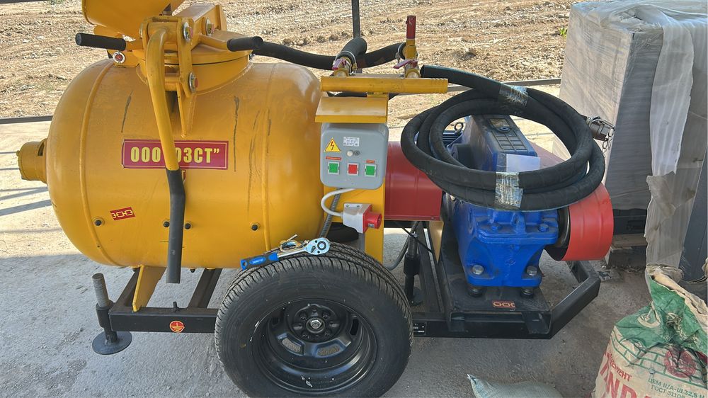 Агрегат для полусухой стяжки