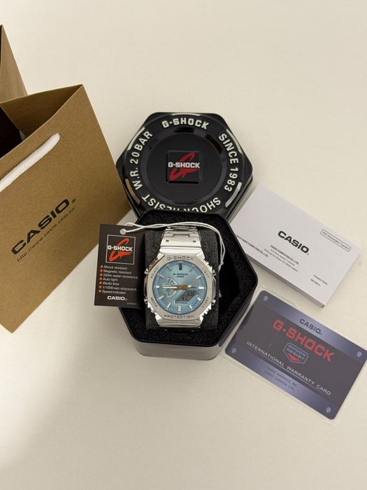 Ceas Casio G-Shock GM-2110D-2AER Tiffany Blue
