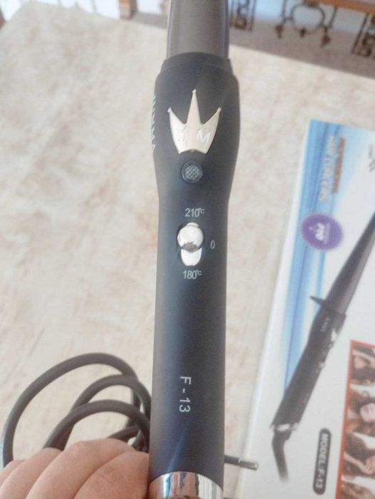 Плойка конусная для локонов, Junma F-13