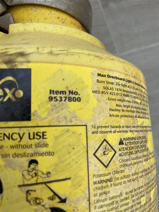 Manoverboard Lifebuoy PainsWessex