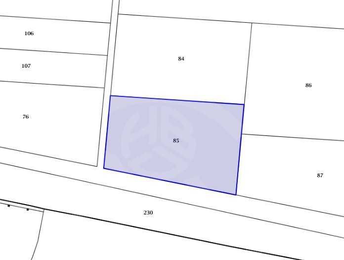 8дка на главен път до Пловдив! Първа линия!